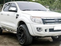 Sell White 2013 Ford Ranger at 44000 km 