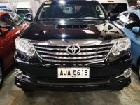 Selling Black Toyota Fortuner 2015 in Manila 