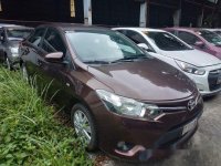 Brown Toyota Vios 2016 Automatic Gasoline for sale 