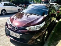 Red Toyota Vios 2018 Automatic Gasoline for sale 