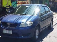 Blue Toyota Vios 2004 at 90000 km for sale