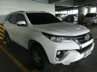 Sell White 2017 Toyota Fortuner at 15588 km