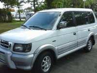 White Mitsubishi Adventure 2000 Manual Gasoline for sale 