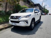 White Toyota Fortuner 2017 at 23000 km for sale 