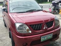 Selling Red Mitsubishi Adventure 2006 at 85000 km 