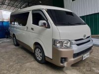 White Toyota Hiace 2015 Manual Diesel for sale 