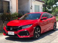 Sell Red 2017 Honda Civic Sedan Automatic Gasoline 