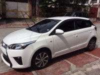 White Toyota Yaris 2016 at 51000 km for sale
