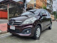 Red Suzuki Ertiga 2018 at 6000 km for sale in Quezon City