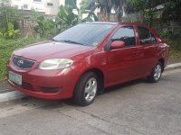 Sell Red 2005 Toyota Vios in Quezon City