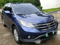 Sell Blue 2013 Honda Cr-V Automatic Gasoline at 77000 km