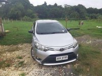 Silver Toyota Vios 2014 Manual Gasoline for sale 