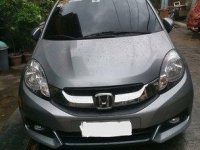Selling Silver Honda Mobilio 2016 at 14000 km 
