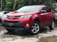 Red Toyota Rav4 2014 for sale in Makati