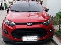 Sell Red 2017 Ford Ecosport at 16512 km 