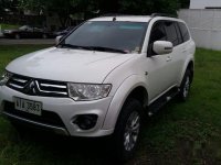 White Mitsubishi Montero Sport 2014 at 63000 km for sale 