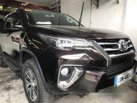 Selling Brown Toyota Fortuner 2017 at 8800 km