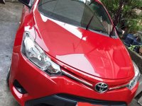 Selling Red Toyota Vios 2018 Sedan Manual Gasoline at 4100 km 