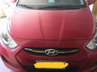 Sell Red 2017 Hyundai Accent at 21000 km 