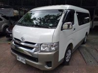 White Toyota Hiace 2016 at 40014 km for sale