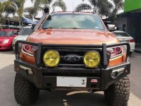 Selling Orange Ford Ranger 2015 at 28000 km 