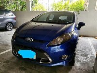 Blue Ford Fiesta 2011 at 98500 km for sale in Muntinlupa