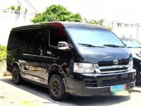 Sell Black 2010 Toyota Hiace at 93000 km 