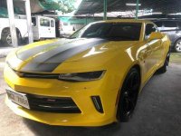 Sell Yellow 2017 Chevrolet Camaro in Quezon City 