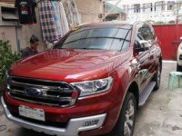 Selling Red Ford Everest 2016 at 42000 km 