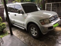 White Mitsubishi Shogun 1999 for sale in Quezon City