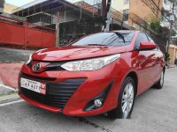 Red Toyota Vios 2018 for sale in Quezon City 