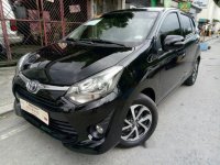 Black Toyota Wigo 2018 at 6000 km for sale