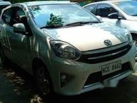 White Toyota Wigo 2016 Automatic Gasoline for sale 