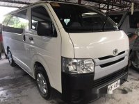 Selling White Toyota Hiace 2016 Manual Diesel 