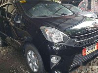 Selling Black Toyota Wigo 2017 Automatic Gasoline