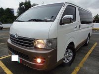 Sell White 2011 Toyota Hiace in Quezon City 