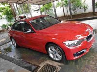 Red Bmw 320D 2013 at 19500 km for sale 