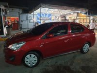 Sell Red 2015 Mitsubishi Mirage G4 Manual Gasoline at 24000 km 