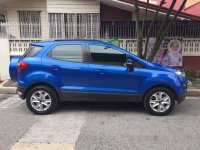 Blue Ford Ecosport 2015 for sale in Manila 