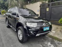 Black Mitsubishi Montero Sport 2014 at 43000 km for sale