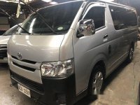 Silver Toyota Hiace 2017 at 22000 km for sale