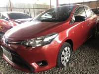 Selling Red Toyota Vios 2016 Manual Gasoline at 11800 km 