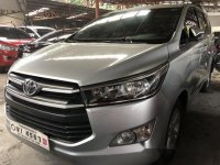 Silver Toyota Innova 2016 Manual Diesel for sale