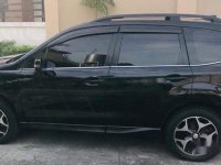 Selling Black Subaru Forester 2015 Automatic Gasoline at 59000 km 