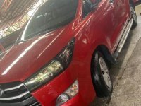 Selling Red Toyota Innova 2017 in Quezon City