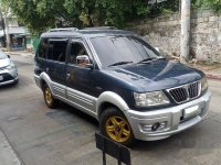 Blue Mitsubishi Adventure 2002 at 130000 km for sale