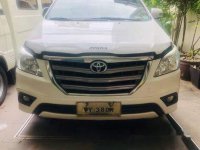 White Toyota Innova 2016 at 50000 km for sale