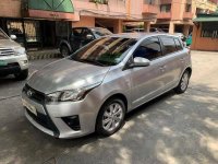 Silver Toyota Yaris 2016 for sale in Quezon City 