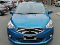 Blue Mitsubishi Mirage G4 2016 at 55000 km for sale 