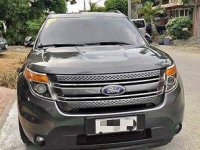 Sell Grey 2015 Ford Explorer Automatic Gasoline at 95000 km 